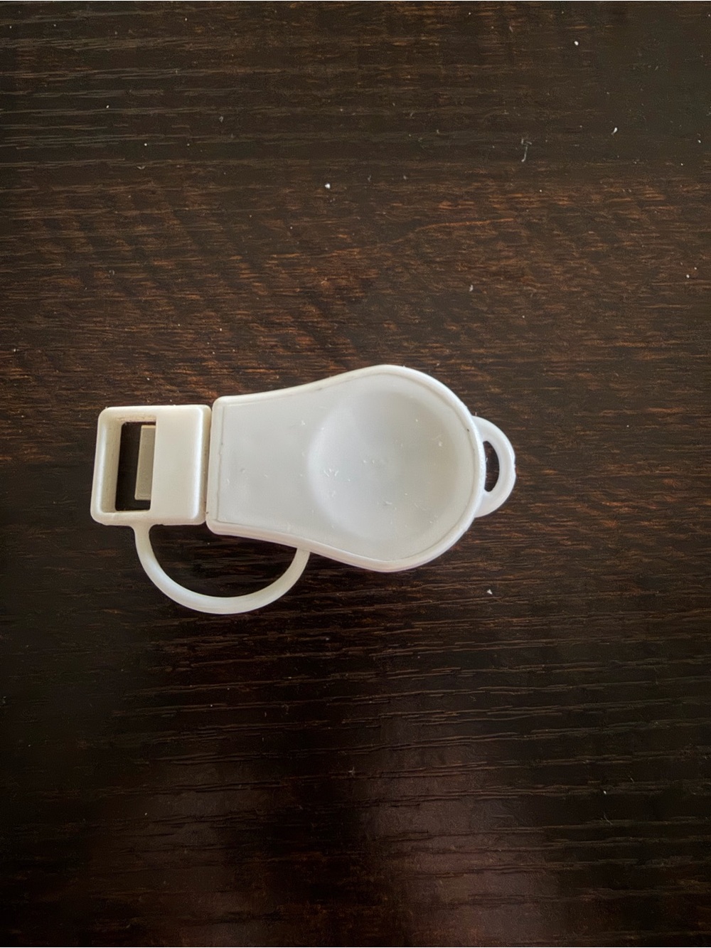 Universal White Silicone Apple Apple Watch Keychain Charger